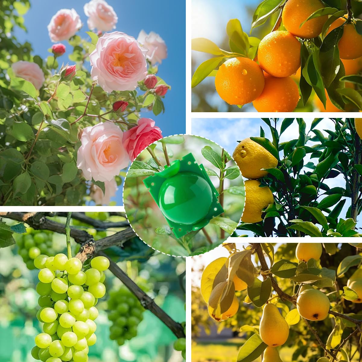 Scatola Radicamento Piante, Scatola di Innesto Delle Piante, Plant Rooting Ball, Sfere per Innesto per Piante, Scatola Coltivazione Radici Piante per Innesto da Giardino Coltivazione di Radici (Verde)