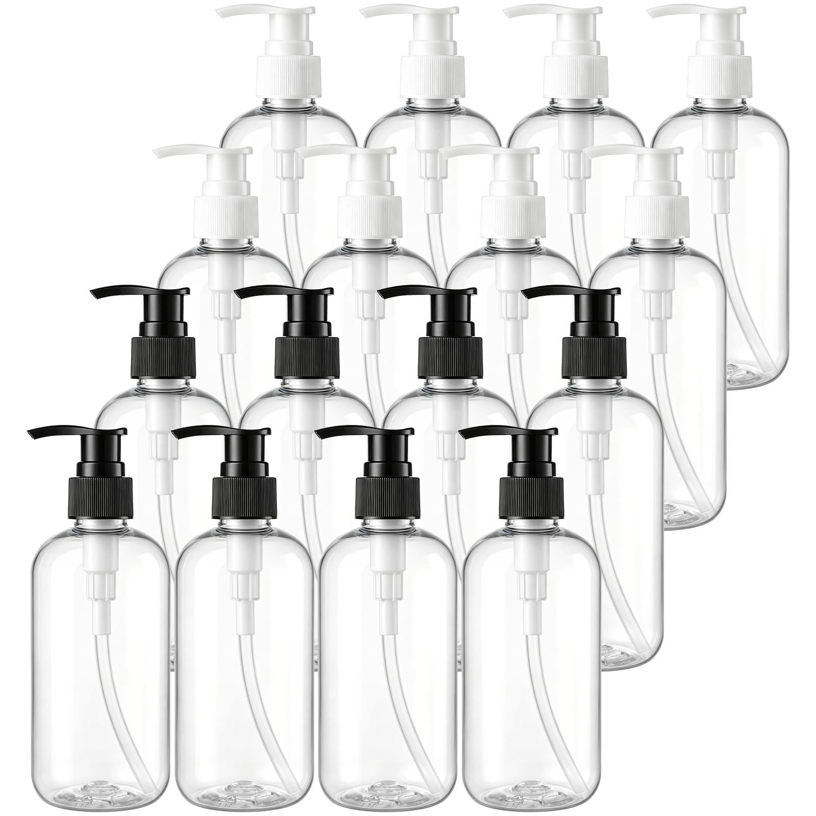 Amazon.com: Bekith 16 Pack Empty Plastic Pump Bottles Dispenser