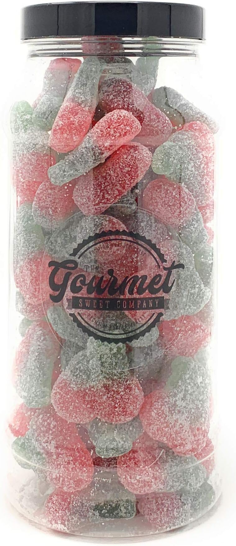 Fizzy Twin Cherries Retro Sweet Shop Jar By The Gourmet Sweet Company