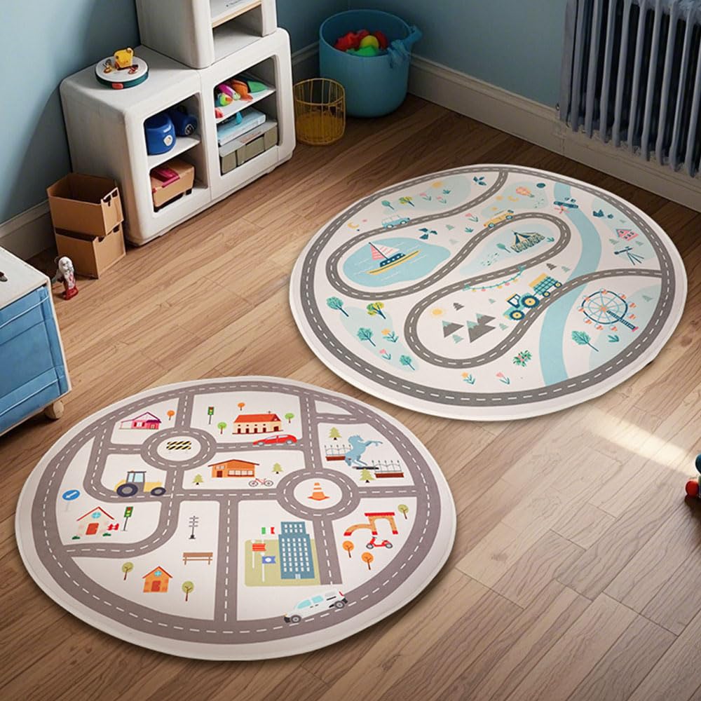 Mulaibdin 2 Pcs Kids Rug