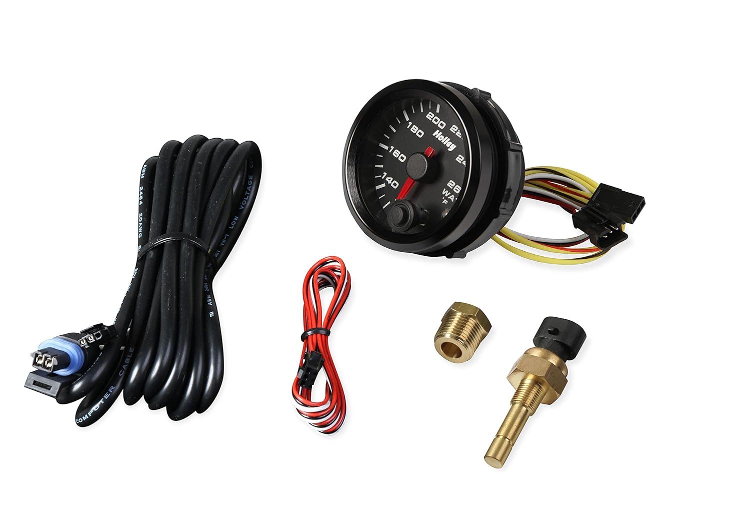 Holley 26-602 Analog Style Water Temperature Gauge