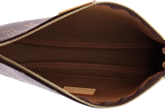 Pre-Loved Multi Pochette Accessoires Monogram Canvas, Brown