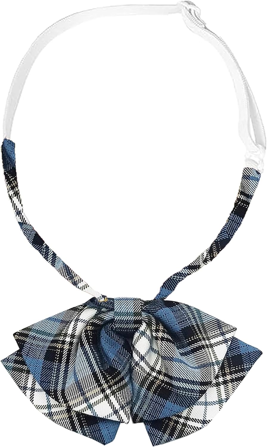 Beautifulfashionlife Unisex Boys & Adults Pre-tied Adjustable Plaid Structured Tuxedo Bowtie​ Party Neck ties