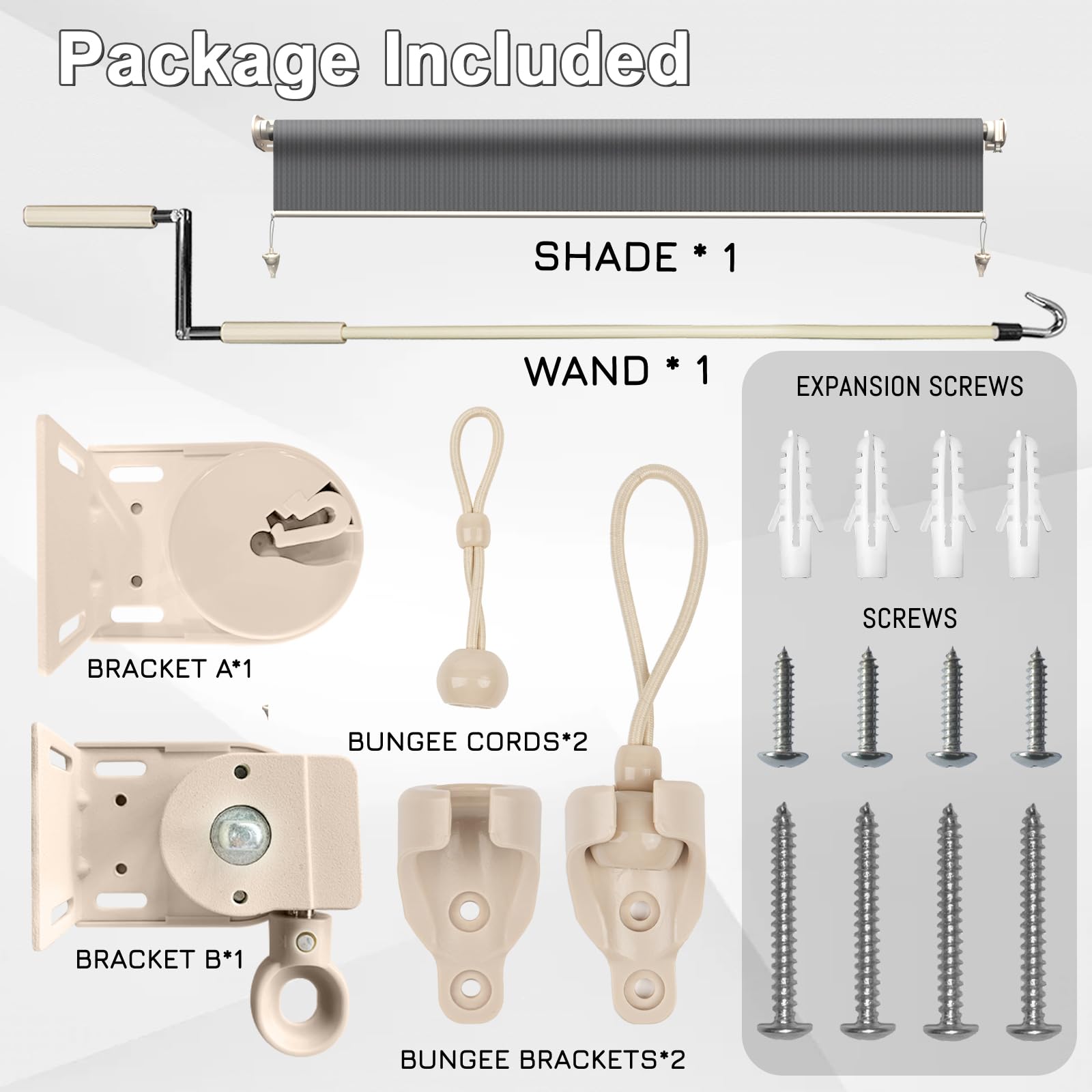 Amazon.com : LOVE STORY Patio Shades Roll Up Outdoor Cordless