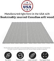 Vista 32 de Treaton, Pizarra horizontal de madera de 0.68 pulgadas, 72 x 39 pulgadas, beige