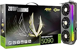 ZOTAC Gaming GeForce RTX 5090 AMP Extreme Infinity 32GB GDDR7 Reflex 2 RTX AI DLSS4