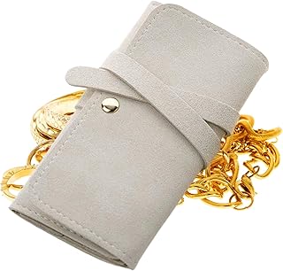 旅行用ジュエリーオーガナイザー | 携帯用ジュエリーロール - 折り畳みイヤリング収納ポーチ - 女性・妻・ガールフレンド・整理収納・ライフスタイル愛好家・休暇・出張・誕生日・クリスマス用