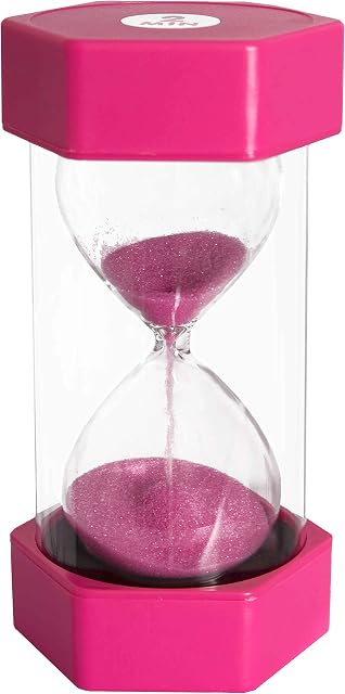 Large Sand Timer in Safecase - Perfect for Teachers Classrooms Home Or Office Decor - Height 16cm (2 Minutes)