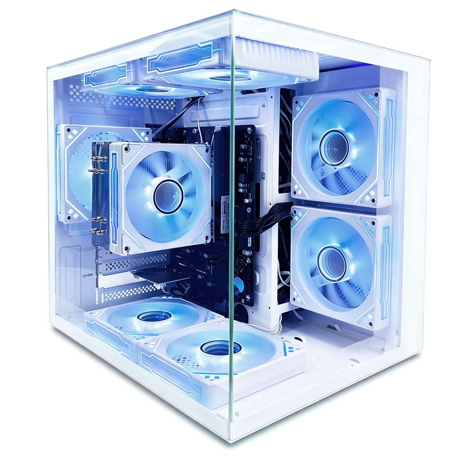 suevery Prebuilt Desktop Tower PC