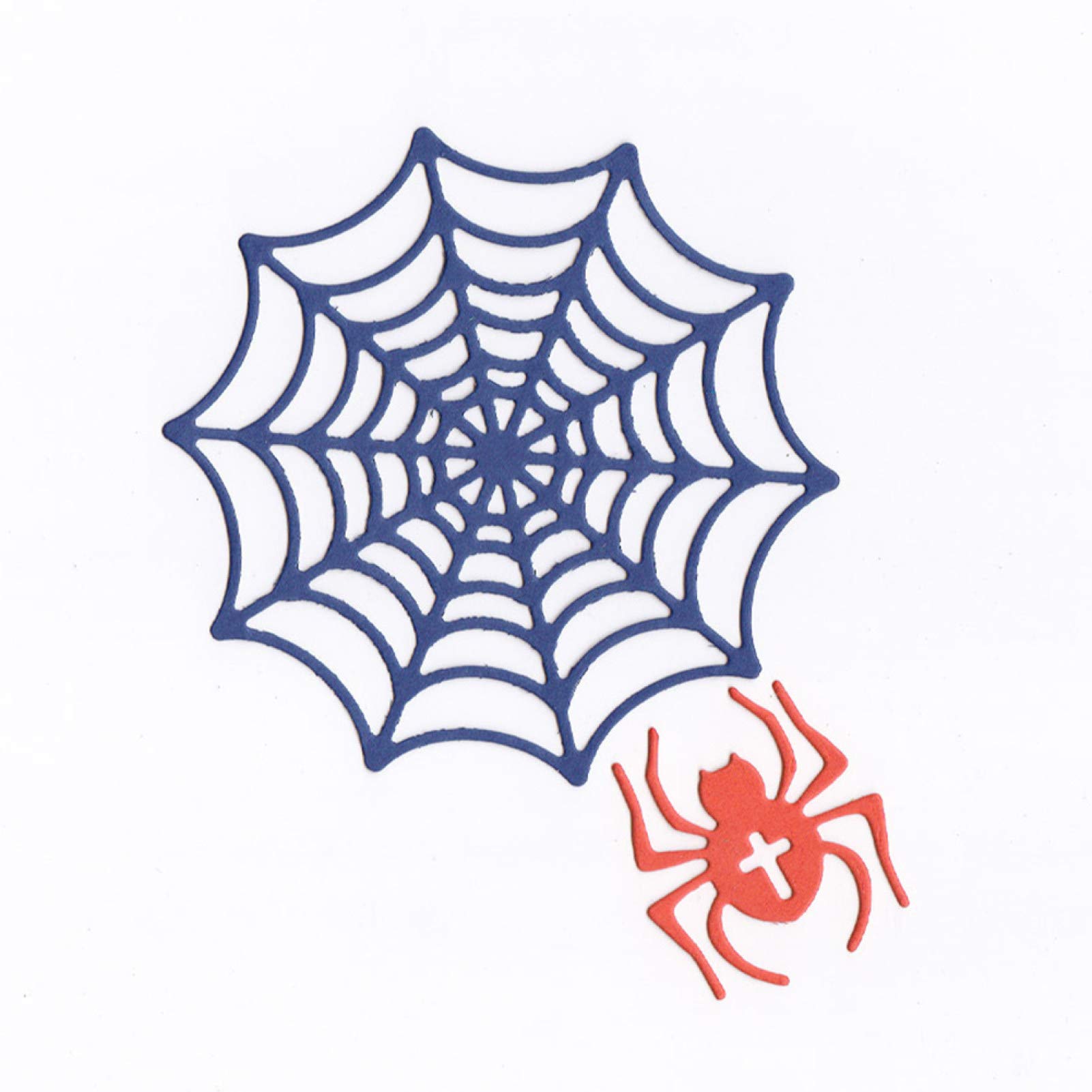 Matrice De Découpe Métal Forme Toile D'araignée Halloween – Pochoir Pour Scrapbooking, Cartes Et Bricolage