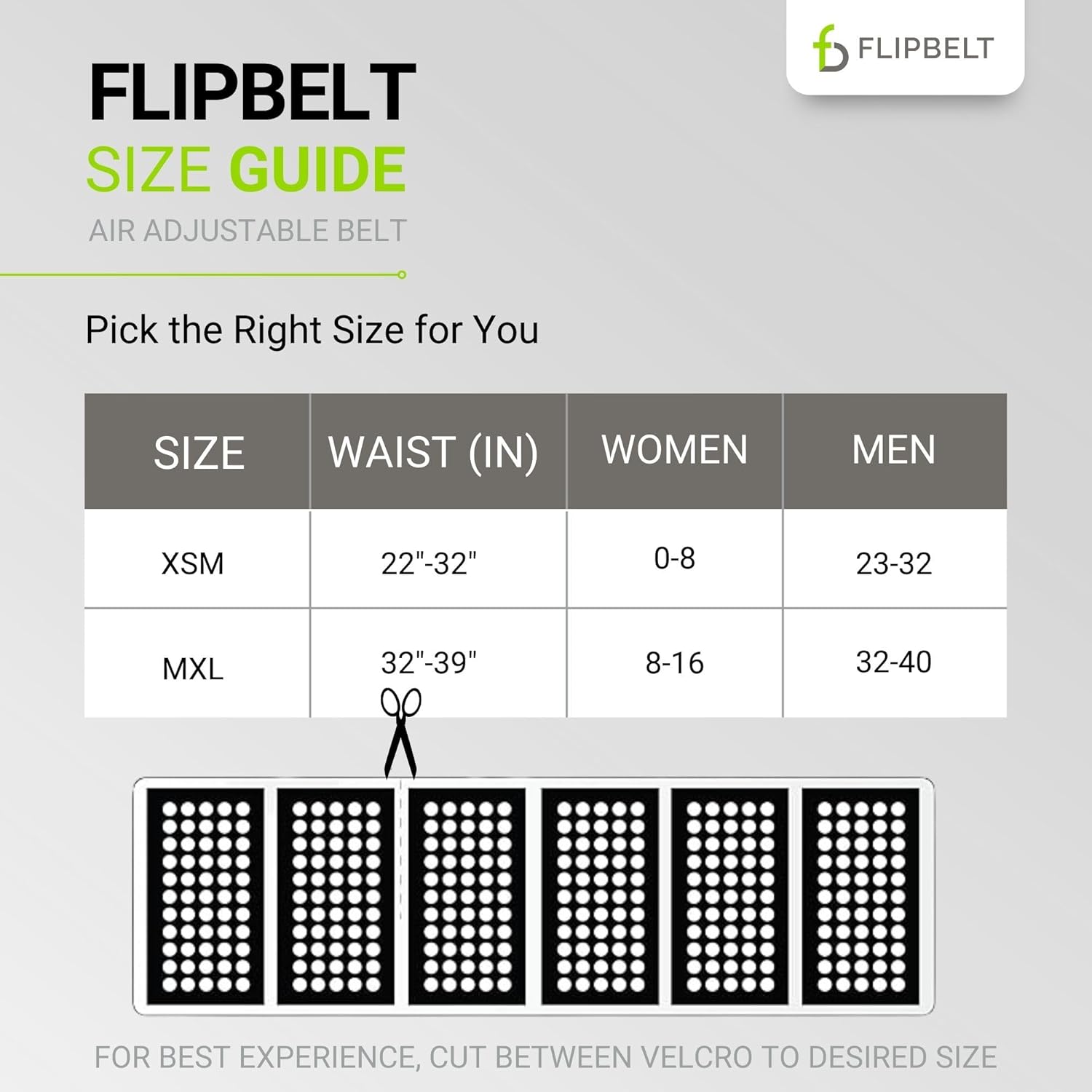 FlipBelt Air Adjustable - Dusk Blue - XSM - Image 6