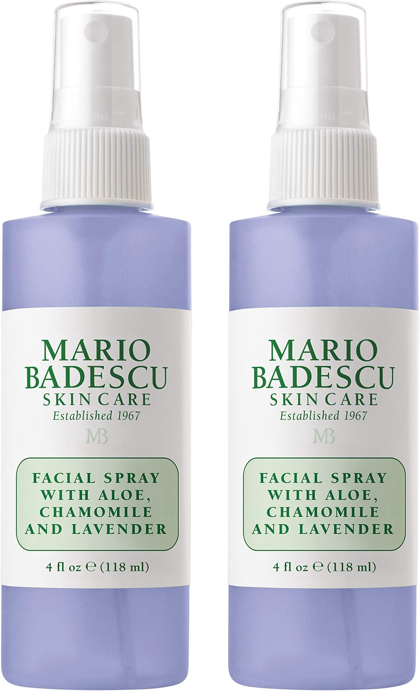 Facial Spray with Aloe, Chamomile and Lavender PACK OF 2