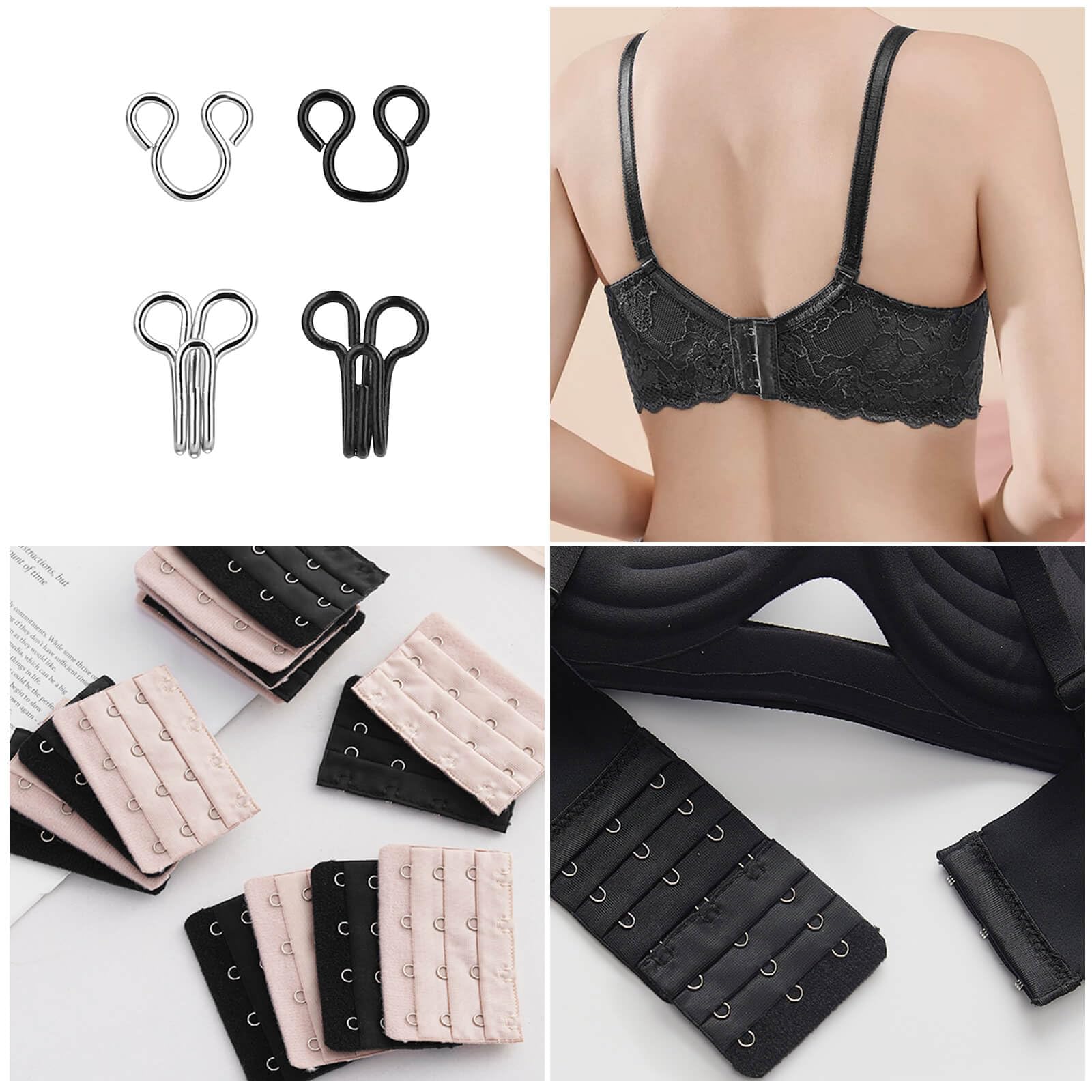Lot De 80 Paires De Crochets Et œillets à Coudre - 5 Tailles En Alliage Doré, Pour Vêtements Et Créations