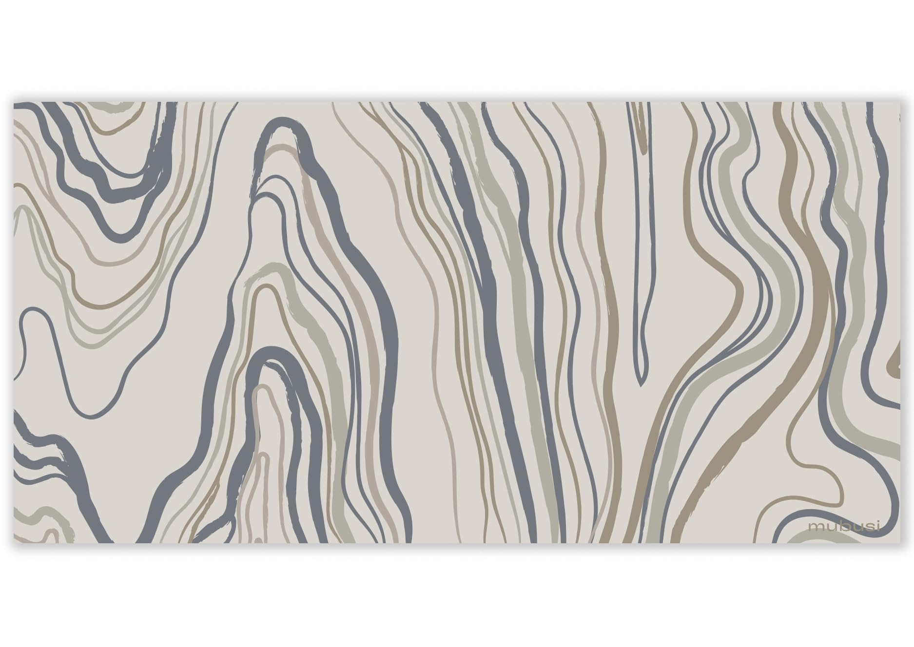 mubusi Alfombra Vinílica Kimono 60x120 cm - Alfombra Salón en Vinilo - Alfombra Cocina Antideslizante - Alfombra Grande - Decoración Hogar y Habitación