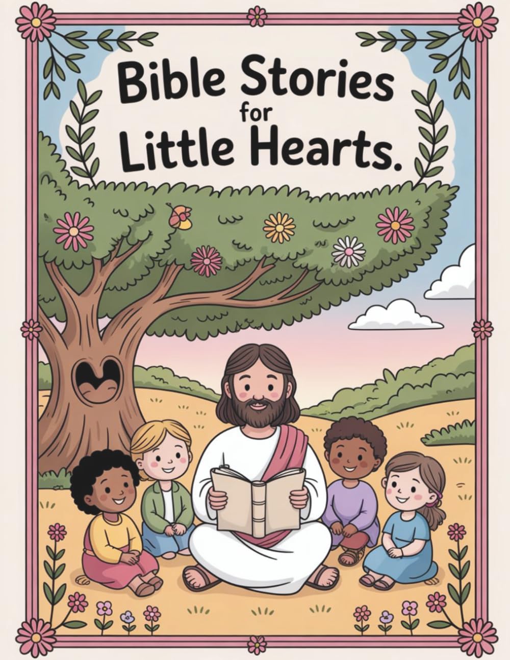 Bible Stories for Little Hearts.: Simple Lessons of Faith, Love, and Courage for Children.
