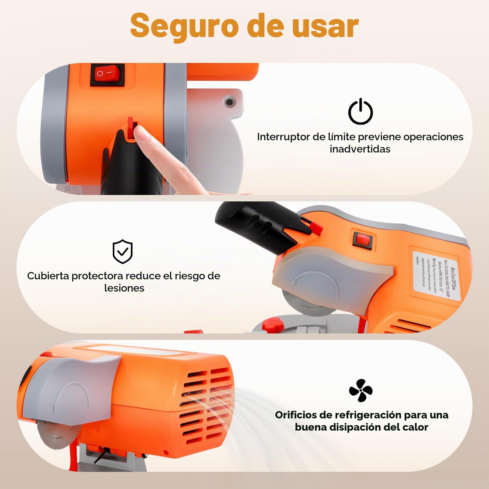 Mini Sierra de mesa doble motor 7800 rpm – Multifunción ajustable 45° para madera y bricolaje – Sierra circular compacta para modelismo y ocio creativo