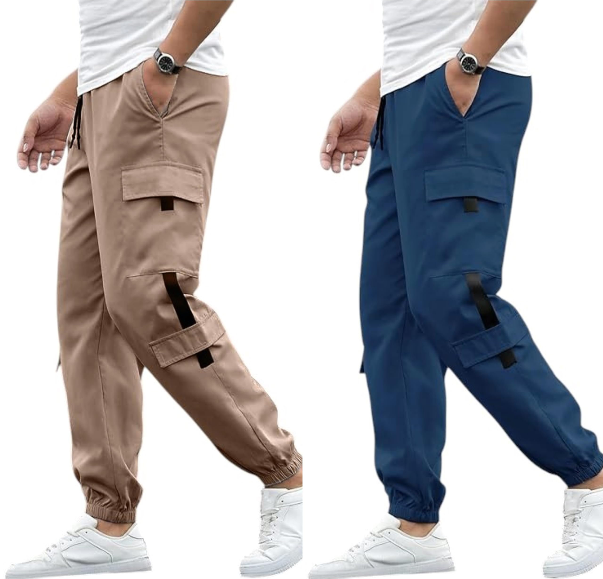 SNOW DRIP Regular fit Track Pant | Track Pant for Men | Combo of 2 Track Pant | Pack of 2-picture-34