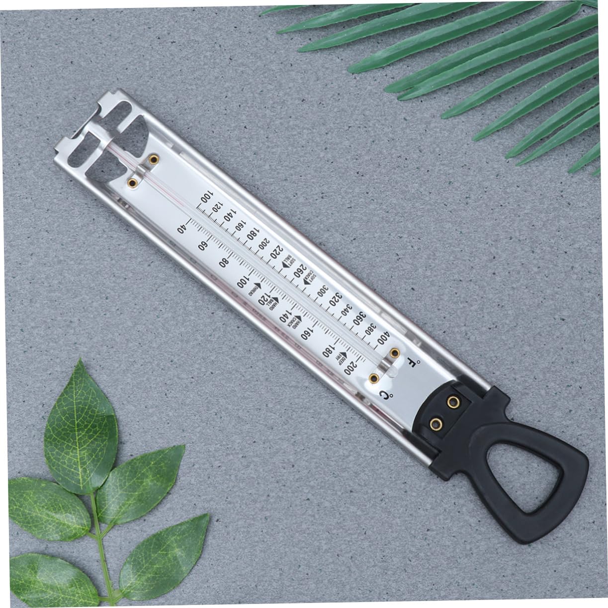 FUNOMOCYA 2pcs Cooking Thermometers Digital Candy Thermometer for Home Easy to Read Fahrenheit and Celsius Wall Hanging Design