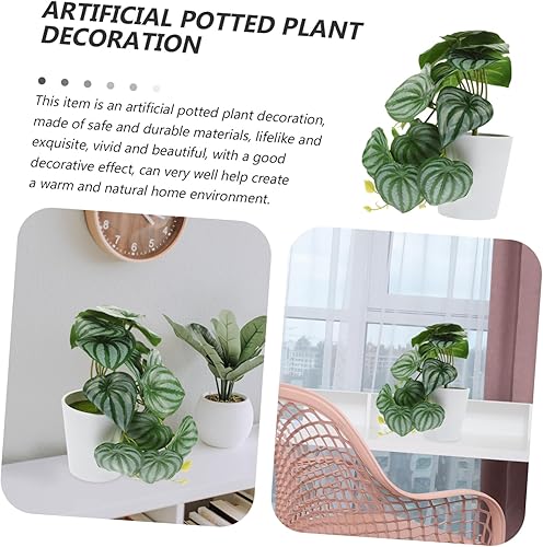 Miniatura 7 de DECHOUS Planta artificial, bonsái, decoración verde, bonsái artificial, plantas artificiales en maceta, plantas artificiales en maceta, bonsái,