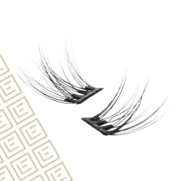 Eylure Underlash Press On Pre-Glued Lash Clusters, 30 Count (Includes Applicator, No Glue Needed, Up to 5 Applications)