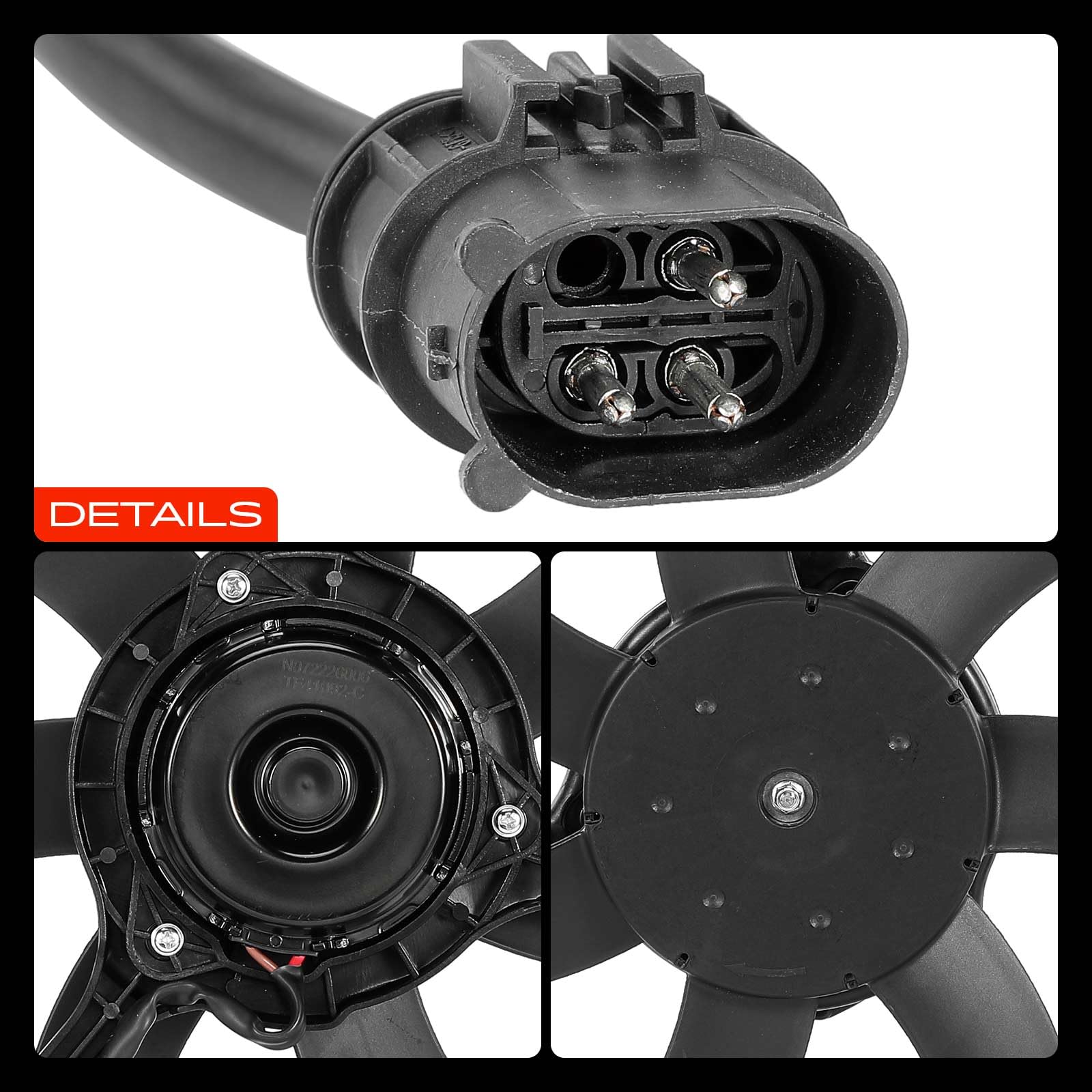 Frankberg Ventola di raffreddamento Compatibile con M.i.n.i Cabriolet R52 C.o.o.p.e.r M.i.n.i Cabriolet R52 One M.i.n.i R50 R53 One M.i.n.i R50 R53 Coope.r S Min.i Cabriolet R52 17117541092