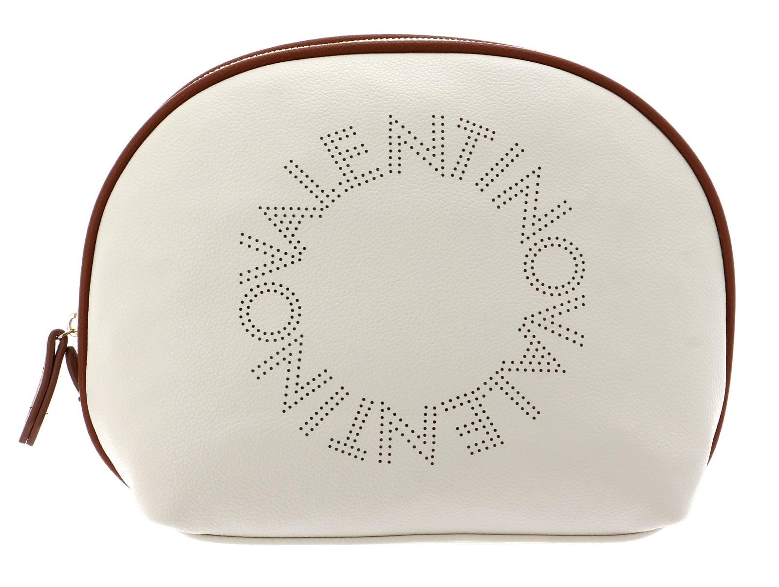 VALENTINO borsa da toilette Starfish Re Soft Cosmetic Case Beig/Cuoio avorio