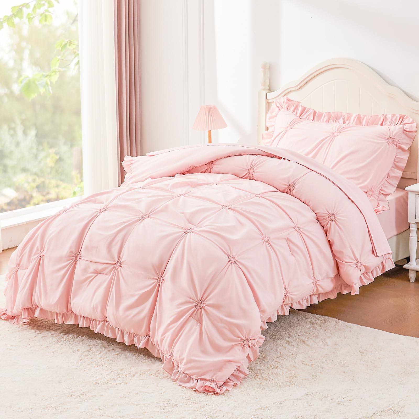 Wowelife Boho Ruffles Comforter Set