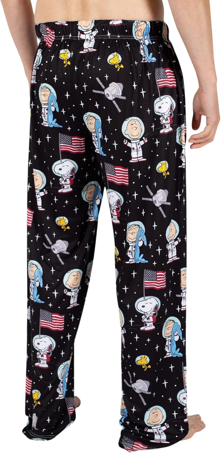 Collections Etc Unisex Snoopy Take Me to The Beach Lounge Pants Multi-Colored X-Large - Image 3