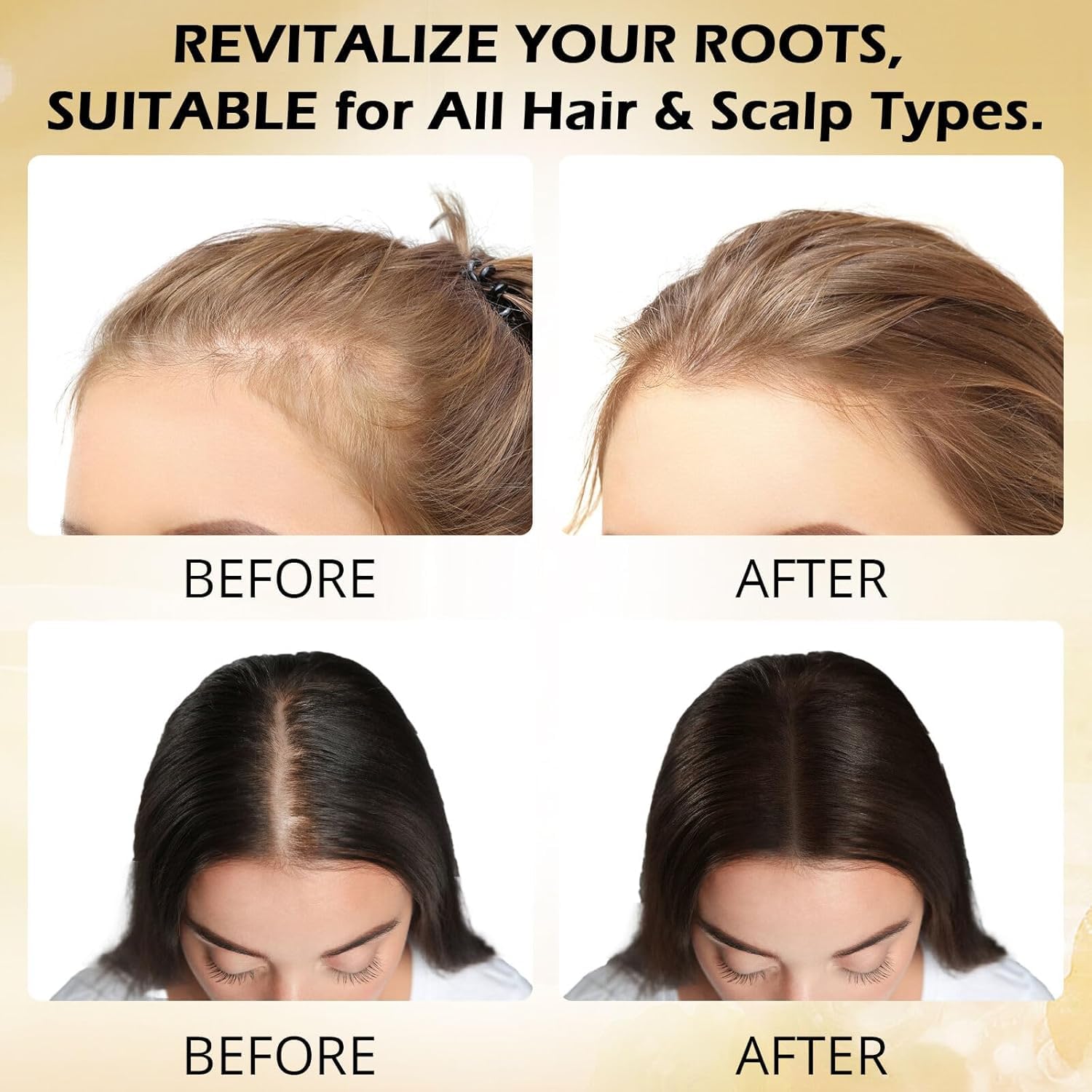 500ML Root Activator Shampoo for Men - Hair Growth Shampoo for Hair Loss and Thinning Hair - Hair Loss RegrowthTreatments for Women Men - Image 3