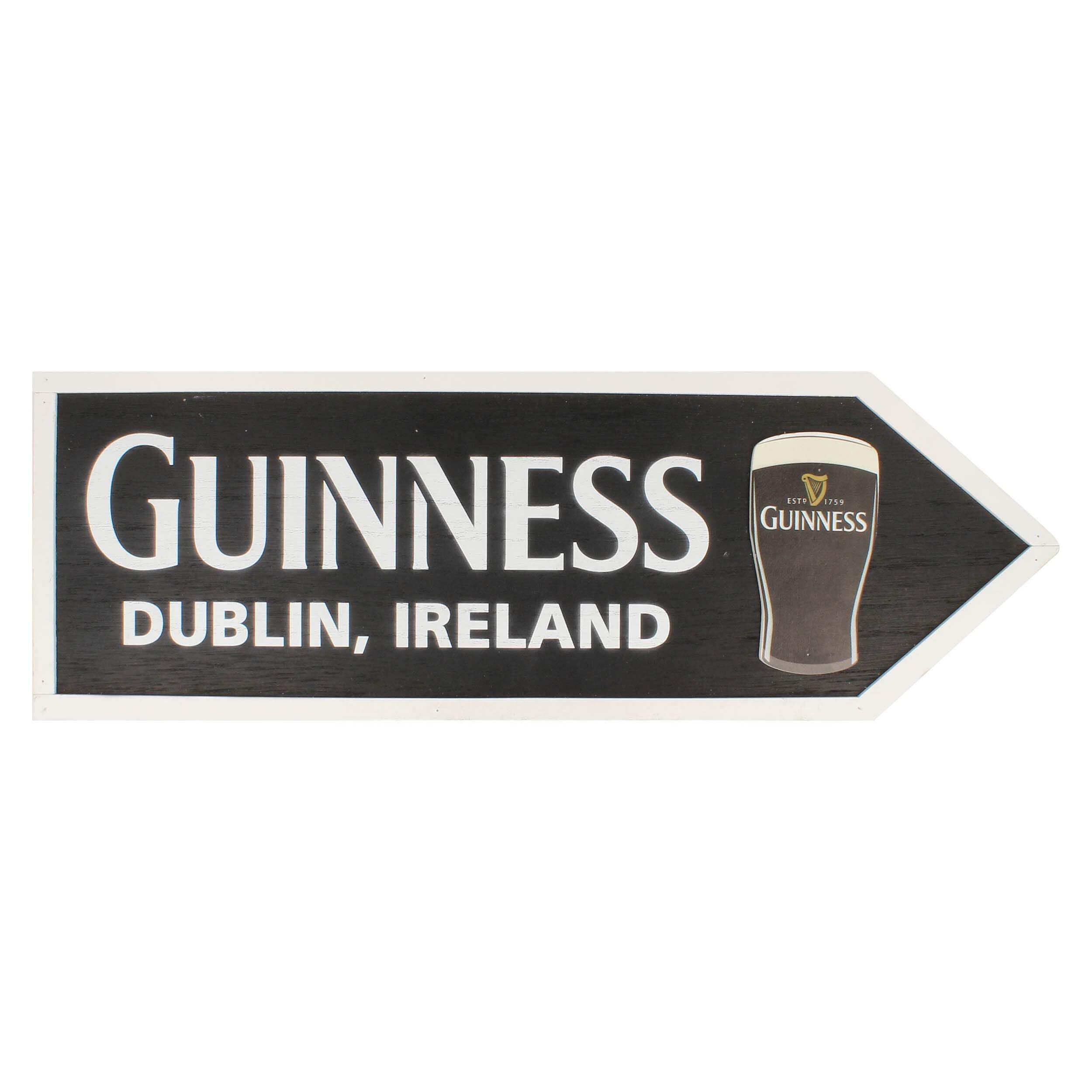 Guinness - Wooden Roadsign - Pint - 05572