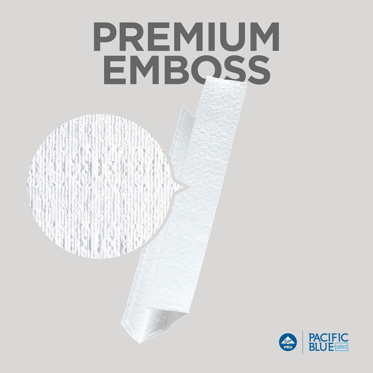 Pacific Blue Select Premium 2-Ply C-Fold Paper Towels by GP PRO (Georgia-Pacific) , White, 23000, 120 Towels Per Pack, 12 Packs Per Case