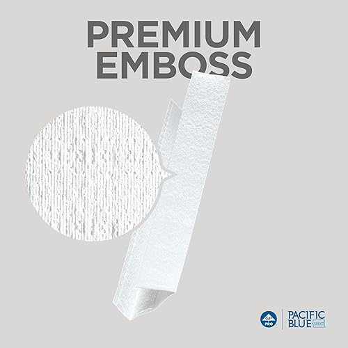 Vista 5 de Toalla de papel plegable Prémium C Georgia-Pacific Signature de dos capas, blanca, C-Fold, 12