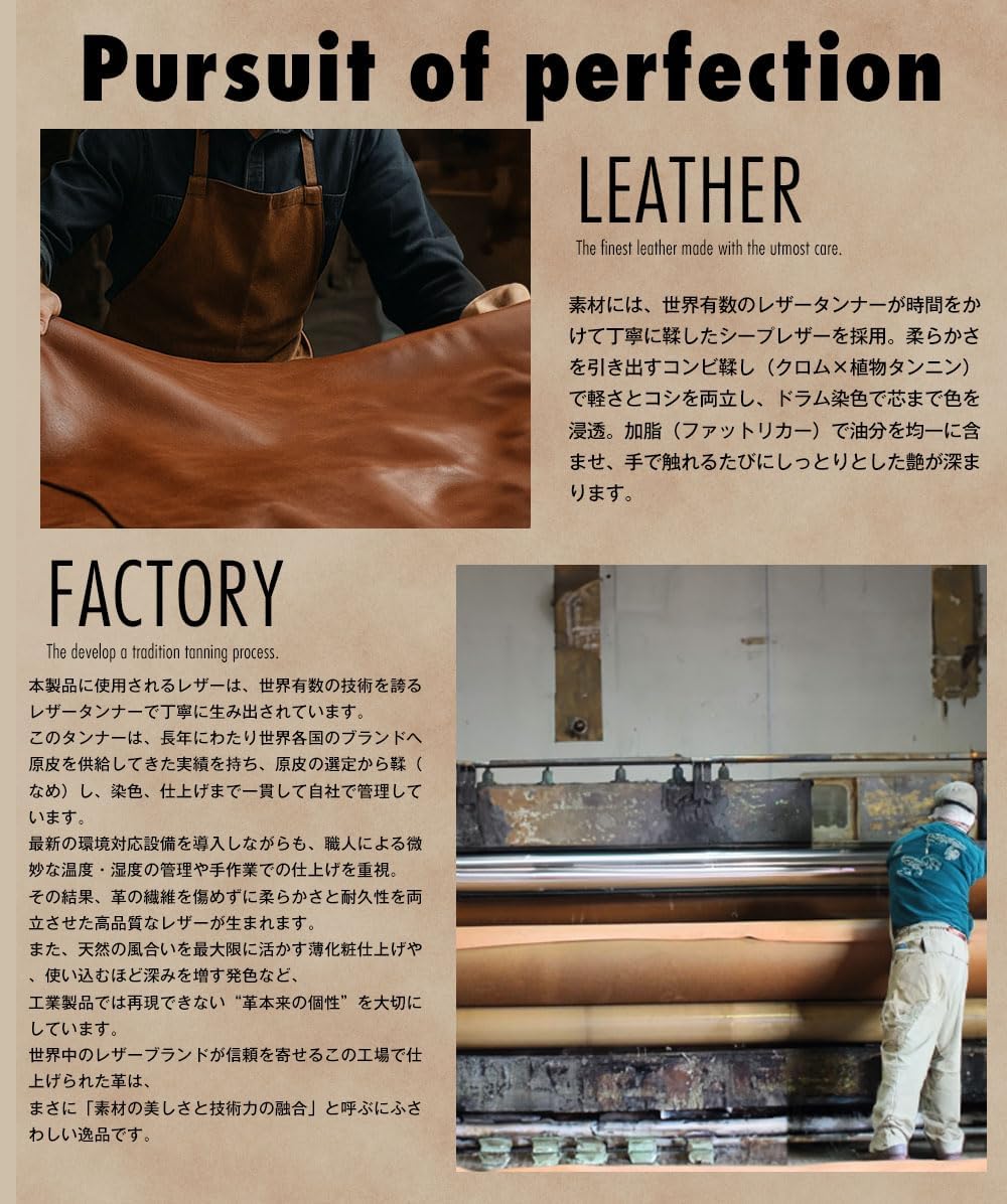 [ヒューストン] レザージャケット MA-1 シープレザー ミリタリージャケット 中綿キルティング メンズ