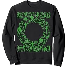 DC Comics Green Lantern Logo Icon Fill Sweatshirt