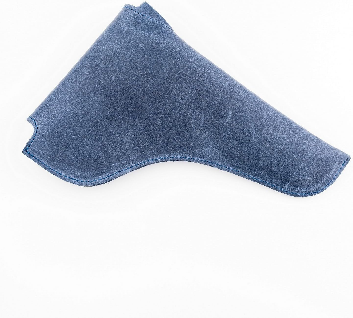 Alto/Tenor Saxophone Neck Pouch made of genuine Crazy Horse Leather by MG Leather Work. Sax Neck Bag, alto tenor saxophone neck holder Saxophone accessories(Alto, Dark Blue)