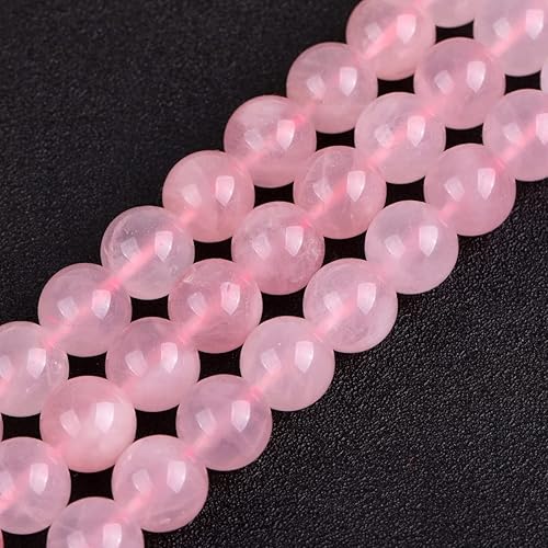 Miniatura 73 de GEM-Inside - Cuentas sueltas de ágata india natural de 0.157 pulgadas (0.157 in) con cuentas redondas de cristal energético para hacer joyas, 15