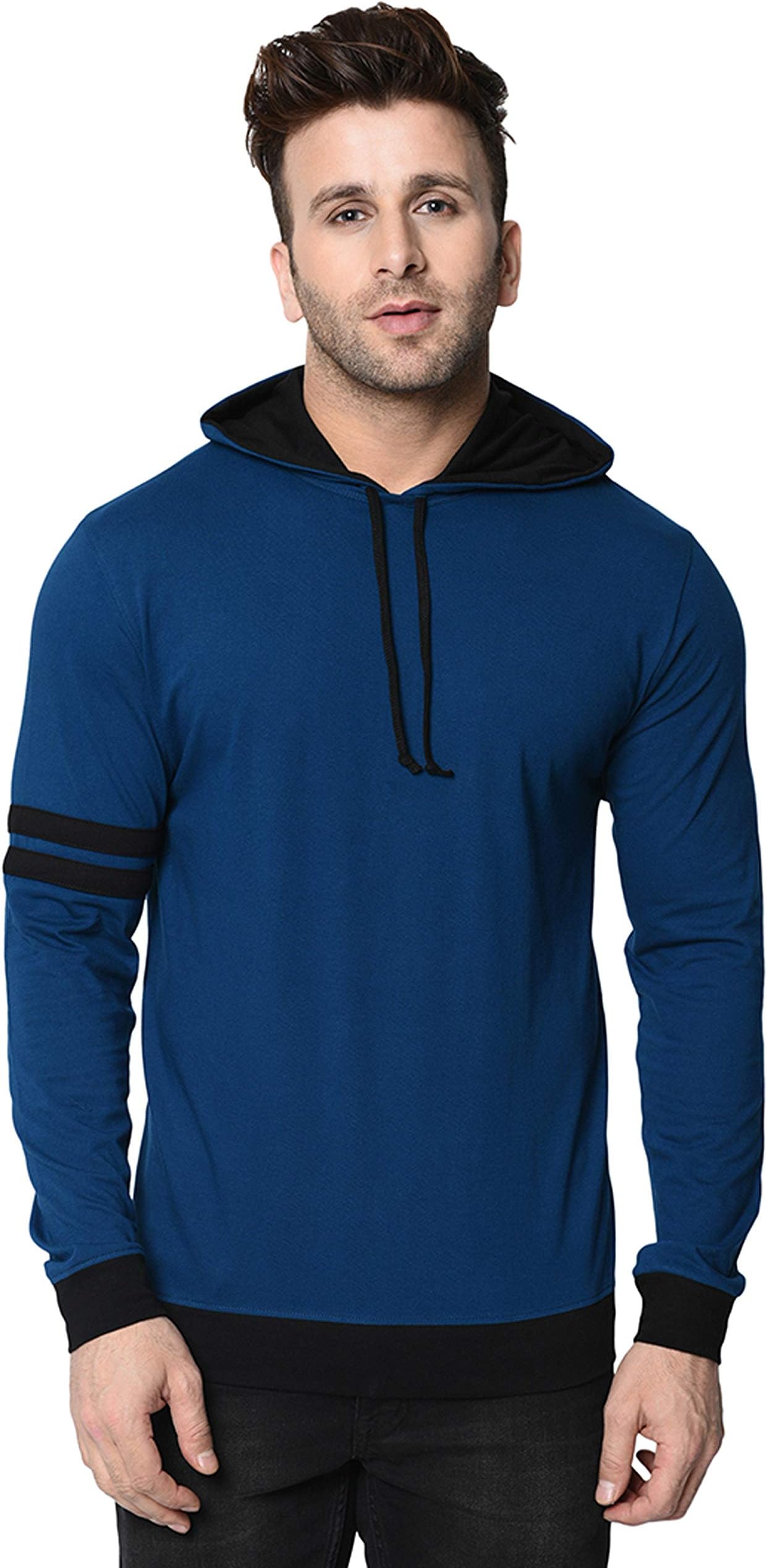 Men's Cotton Hooded Neck Hooded Sweatshirt