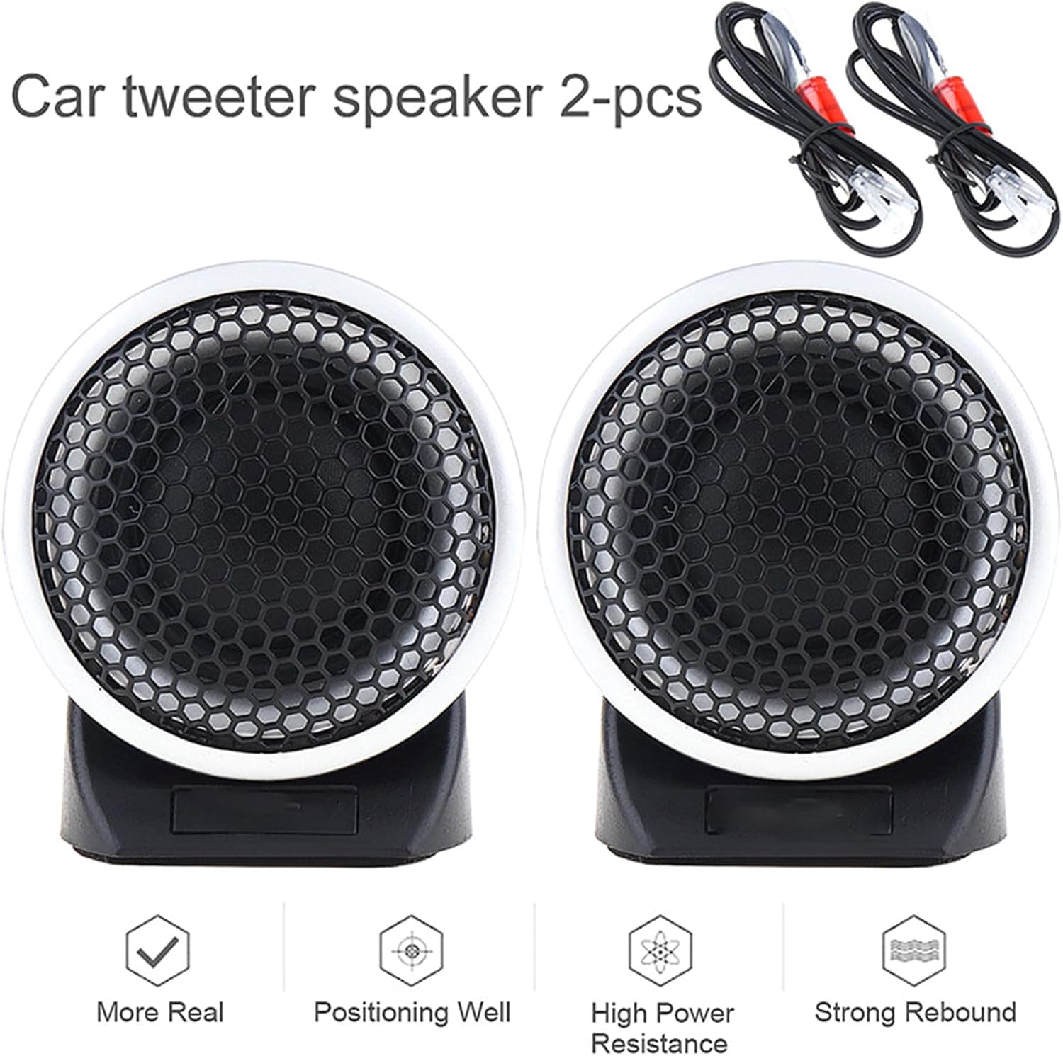 Vehicle High Frequency Speakers Set Superior Materials Wide Frequency Response For Music Enthusiasts And Professional