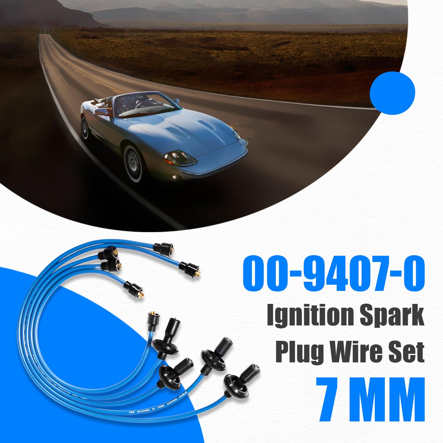 8792 - EMPI VW Distributor Cap - Blue
