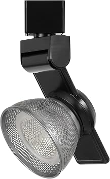 Cal Lighting HT-999BK-MESHBS 12W dimmable Integrated LED Track Fixture, 750 Lumen, 90 CRI, Black