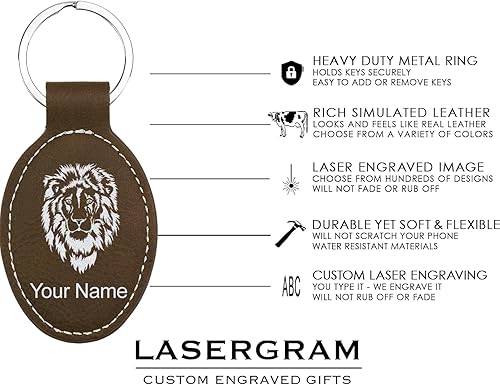 Miniatura 164 de LaserGram Llavero ovalado, Virgen de Guadalupe, grabado personalizado incluido (rústico con oro)