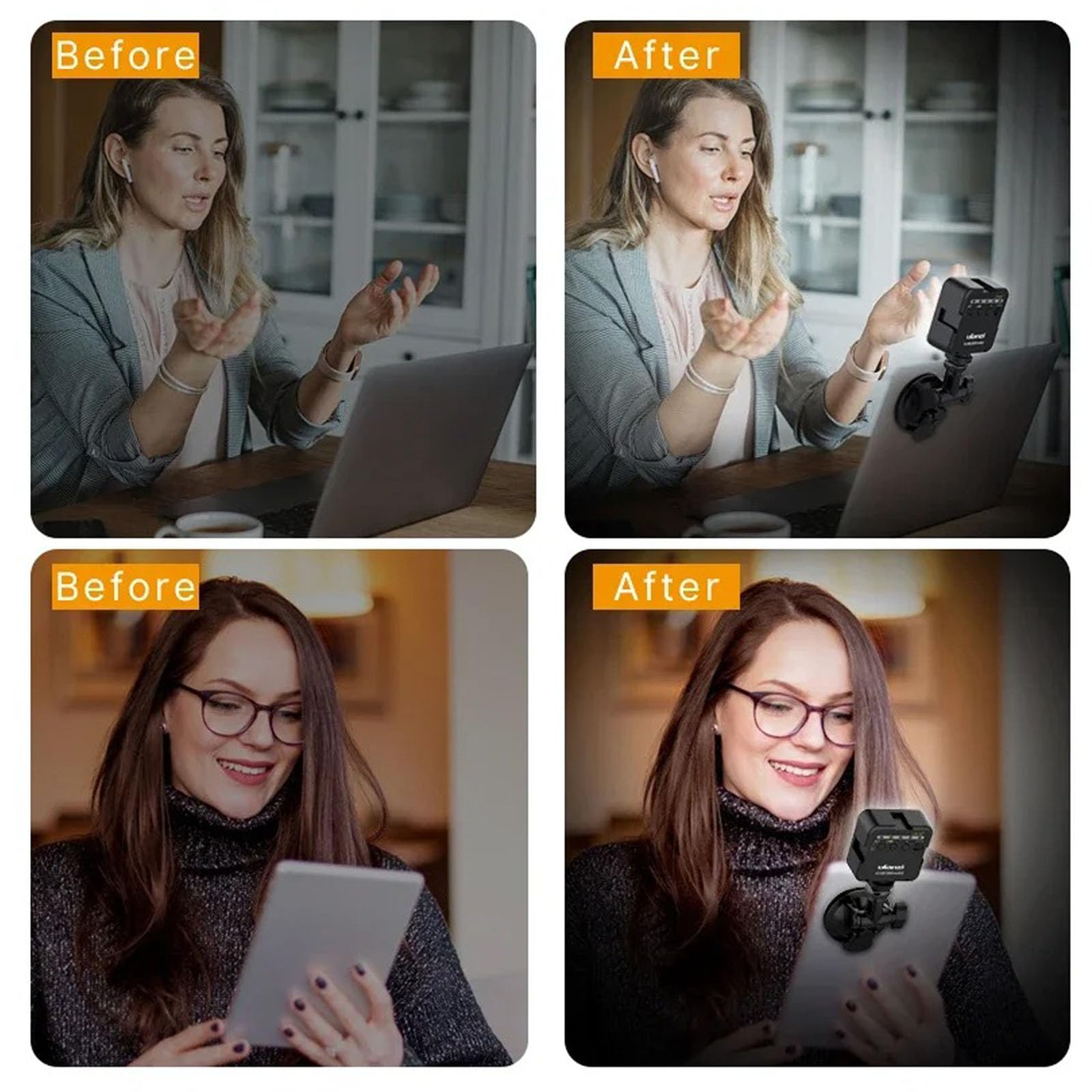 Ulanzi VL49 On-Camera LED Video Fill Light, 5500K 2000mAh Rechargeable — Amazon image 4