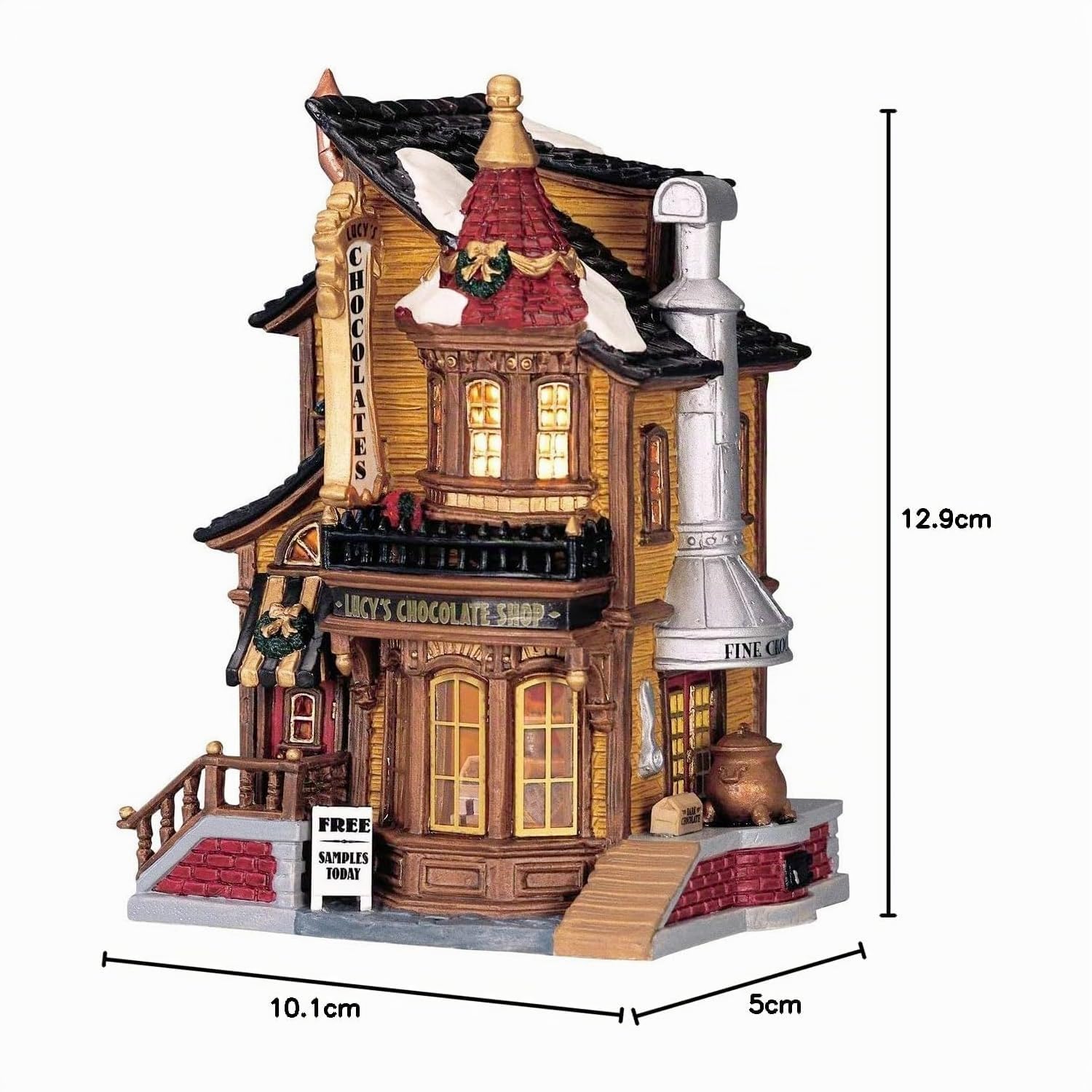 Lemax : Lucy's Chocolate Shop : Porcelaine H13.50cm