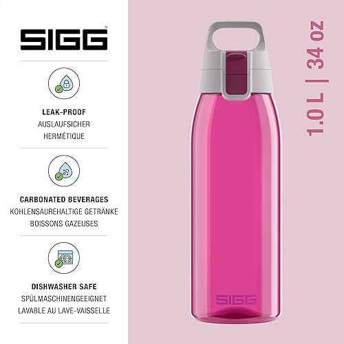 Miniatura 9 de SIGG - Total Color - Refillable Sports Water Bottle - Tritan - Carbonated Drinks - Dishwasher Safe - BPA Free 20Oz, 34Oz