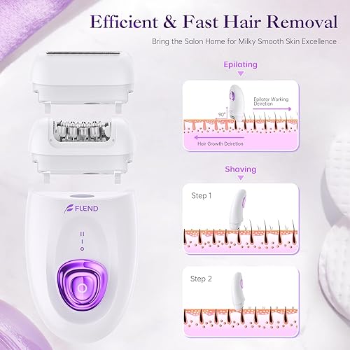 Miniatura 5 de Depiladora para mujeres, depiladora facial para mujeres, depiladora facial, afeitadora eléctrica y depiladora, depiladora facial para mujeres,