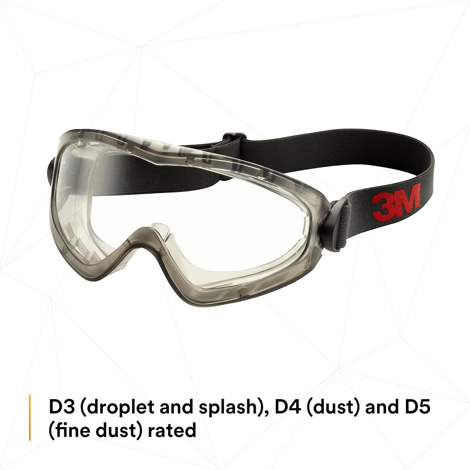 3M GoggleGear GG2891S-SGAF, Sealed, Clear SGAF Lens, 10 ea/case