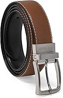 Steve Madden Reversible Men's Leather Belt - Casual Dress Everyday Black/Brown for Jeans & Work
