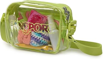 JanSport Clear Crossbody, Citron Lime