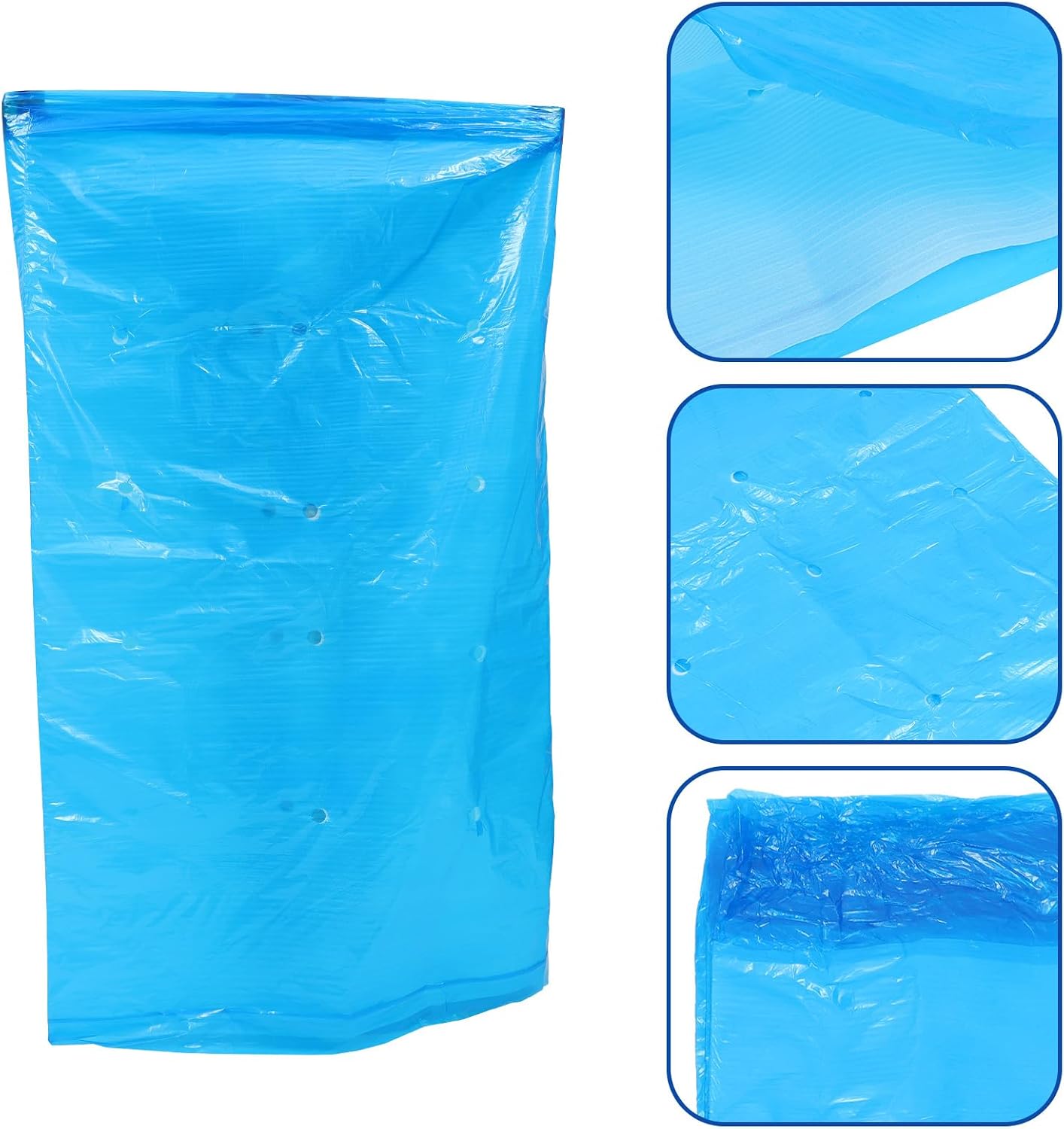 5pcs Banana Grow Bag Storage Garden Plant Protector Mesh Cover Bag Banana Protection Cover Reusable Fruit Fruit Orchard Plant Covers Rain Blue