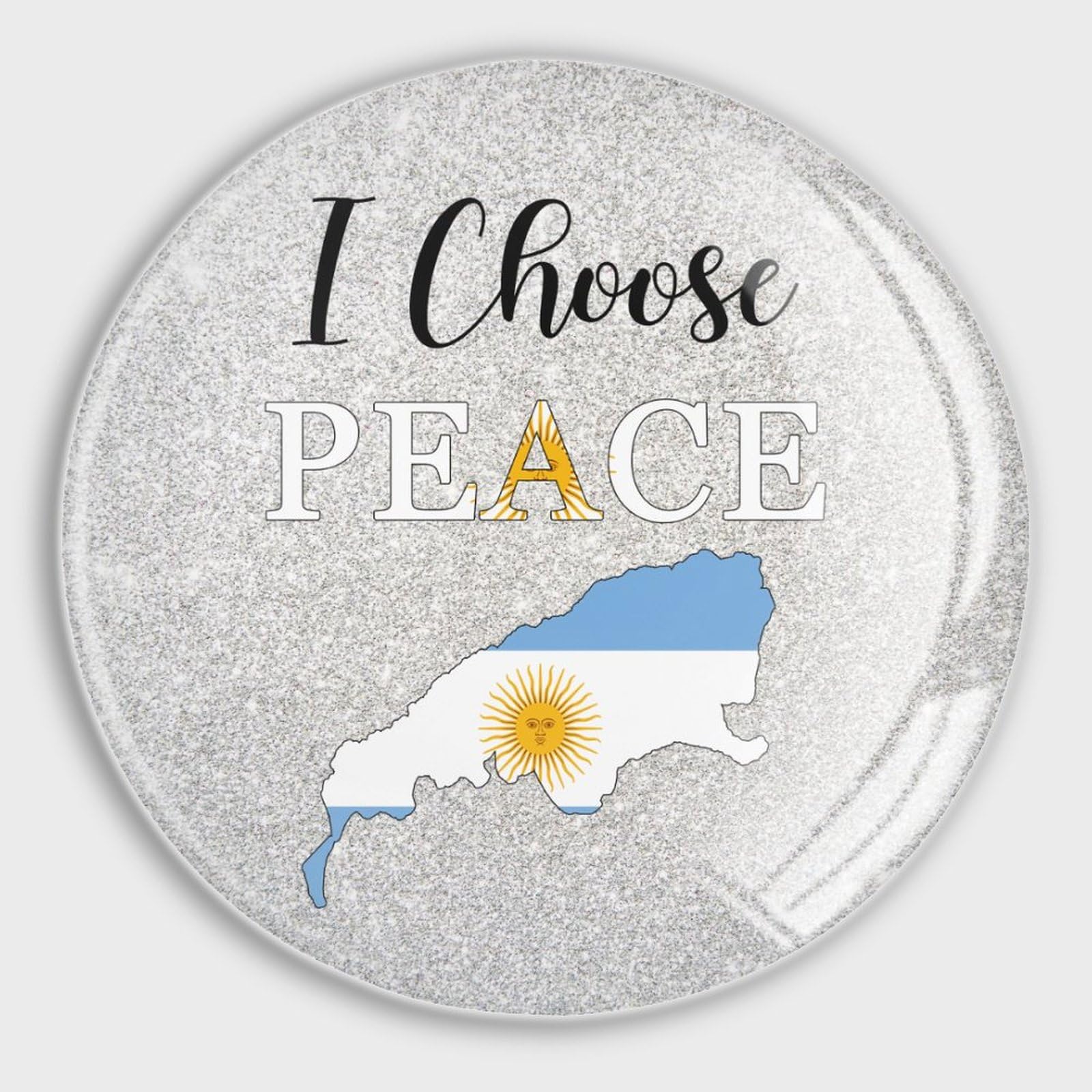 Aimants frigo puissants Argentine Choice Peace anti-chute de papier